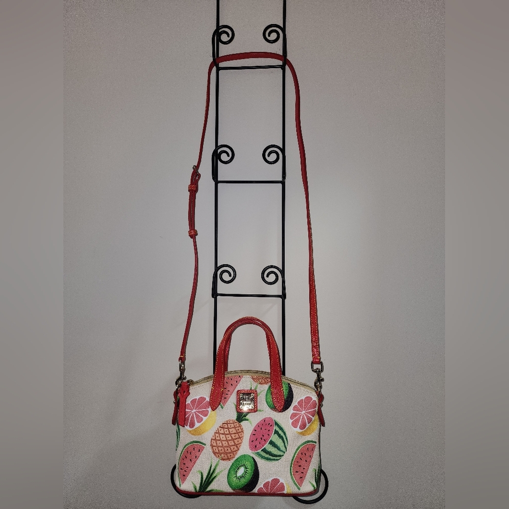 Dooney And Bourke Fruits Mini Tote Purse Crossbody Summer Tropical Edition - Picture 7 of 7